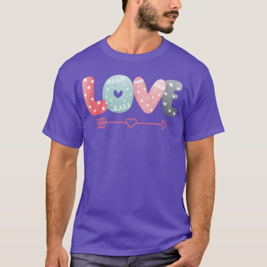 love cute family tシャツ (正面)