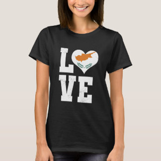 Love Cyprus Cypriot Men Women Cyprus Travel Souven Tシャツ