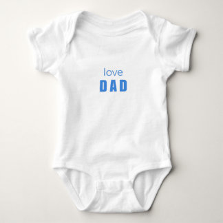 Love Dad Baby Boy Bodysuit ベビーボディスーツ