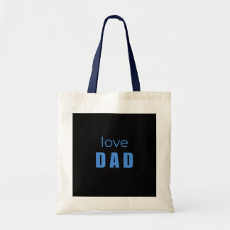 Love Dad Baby Boy tote bag トートバッグ