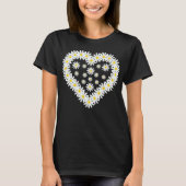 Love Daisy Flowers Tシャツ (正面)