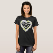 Love Daisy Flowers Tシャツ (正面フル)