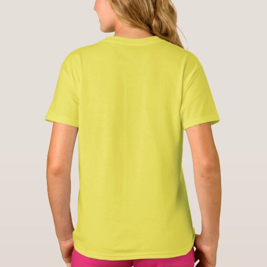 Love Daisy Flowers Tシャツ (裏面)