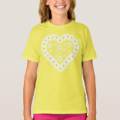 Love Daisy Flowers Tシャツ (正面)
