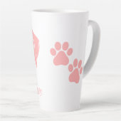 Love Dalmata カフェラテマグ (右アングル)