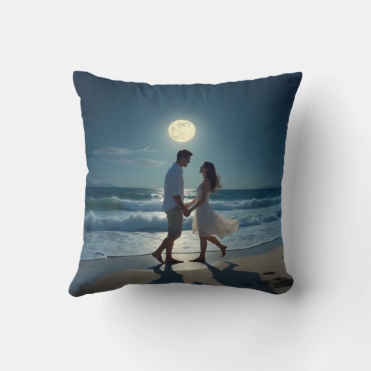 Love Dance Moon Pillow クッション (裏面)