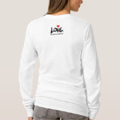 Love de Nouvelle-Calédonie Tシャツ (裏面)