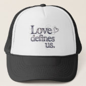 Love defines us キャップ (正面)