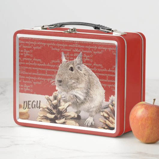 LOVE☆DEGU☆ メタルランチボックス (インサイチュ)