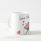 Love Delivered Mug コーヒーマグカップ (正面左)