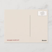 Love Deliveryカスタマイズ可能はがき ポストカード (裏面)