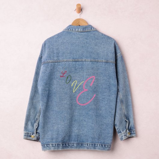 Love Denim Jacket デニムジャケット (ハンガー)
