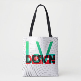 Love Design - レトロカラーミックス II エディショントートバッグ トートバッグ