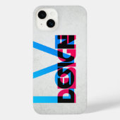 Love Design - Classic Blue Edition iPhone iPhoneケース (裏面)