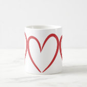 Love design mug  コーヒーマグカップ (中央)