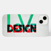 Love Design -  Retro Green Edition iPhone  iPhoneケース (裏面横)