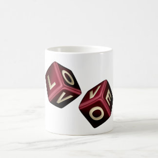 love dice コーヒーマグカップ