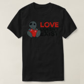 Love Doesn't ExistEmo clothes Emocore Goth Doll Em Tシャツ (デザイン正面)