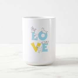 love dog コーヒーマグカップ