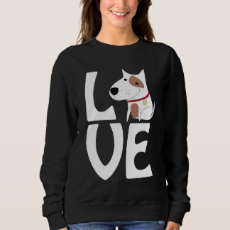 Love Dog Hoodie – Cute & Cozy Style スウェットシャツ