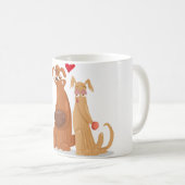 Love Dogs Mug コーヒーマグカップ (正面右)