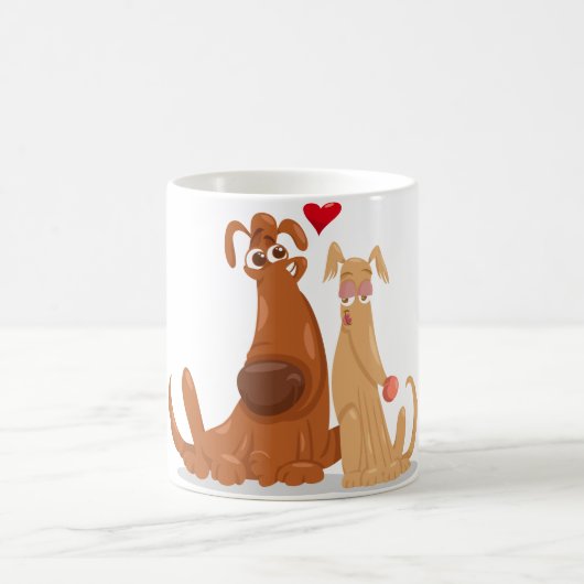 Love Dogs Mug コーヒーマグカップ (中央)
