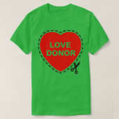 Love Donor Tシャツ (デザイン正面)