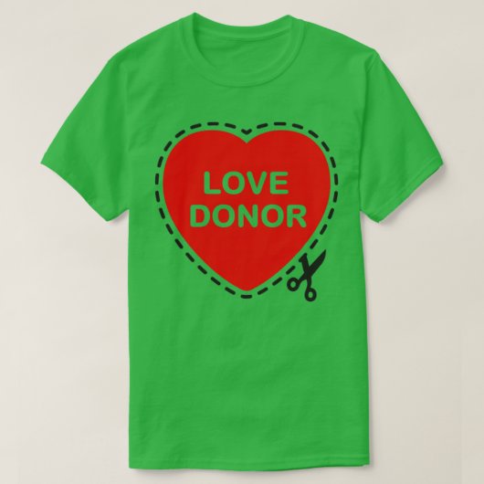 Love Donor Tシャツ (デザイン正面)