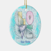 Love Dove セラミックオーナメント (右)