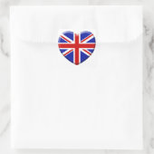 love drapeau Angleterre スクエアシール (バッグ)