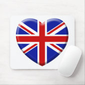 love drapeau Angleterre マウスパッド (マウス)