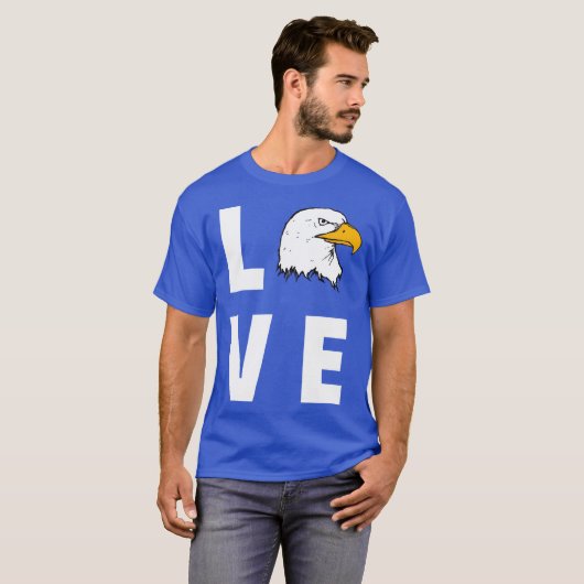 Love Eagle girl Tシャツ (正面フル)