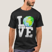 LOVE Earth Earth Day 50th Anniversary 2020 Climate Tシャツ (正面)