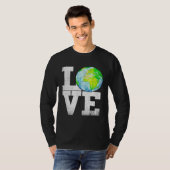 LOVE Earth Earth Day 50th Anniversary 2020 Climate Tシャツ (正面フル)
