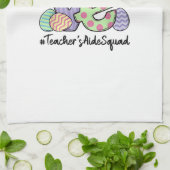 Love Easter Teacher's Aide Gnomes Teacher Easter 2 キッチンタオル (折り畳み)