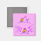 LOVE ECHO - コミックバード ツイートラークールズ 3 マグネット (正面/裏面)