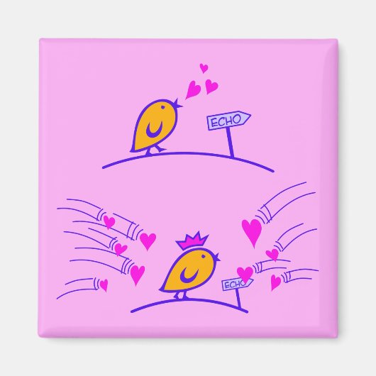 LOVE ECHO - コミックバード ツイートラークールズ 3 マグネット (正面)