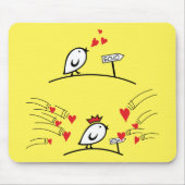 LOVE ECHO - Birds Tweetlercools 1漫画 マウスパッド (正面)