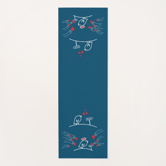 LOVE ECHO - Birds Tweetlercools 2漫画 ヨガマット (正面)