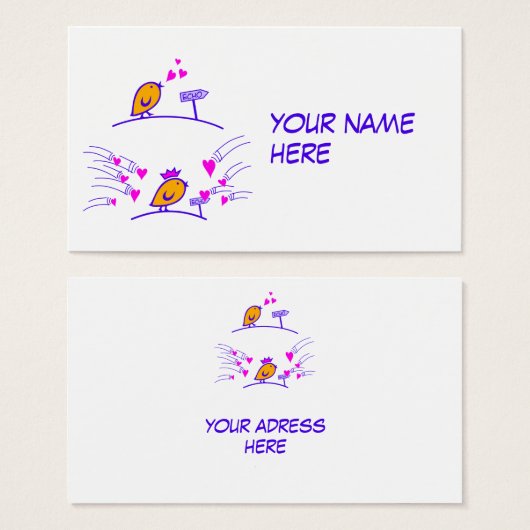 LOVE ECHO - Birds Tweetlercools 3漫画 (正面&裏面)