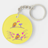 LOVE ECHO - Birds Tweetlercools 3漫画 キーホルダー (裏面)