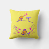 LOVE ECHO - Birds Tweetlercools 3漫画 クッション (裏面)