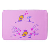 LOVE ECHO - Birds Tweetlercools 3漫画 バスマット (正面)