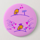 LOVE ECHO - Birds Tweetlercools 3漫画 缶バッジ (正面)