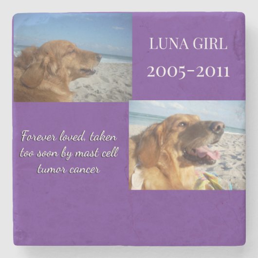 Love Echoes Through Time ストーンコースター (正面)