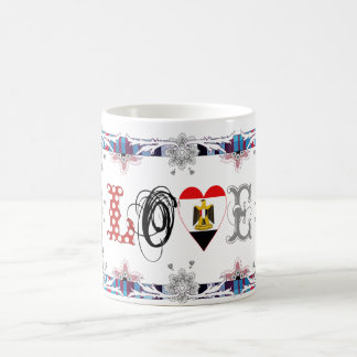 Love Egypt コーヒーマグカップ