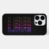 Love - Electro Love Edition iPhoneケース (裏面横)