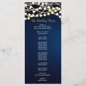 LOVE/ELEPHANT NIGHT LIGHTS結婚式 プログラム (裏面)