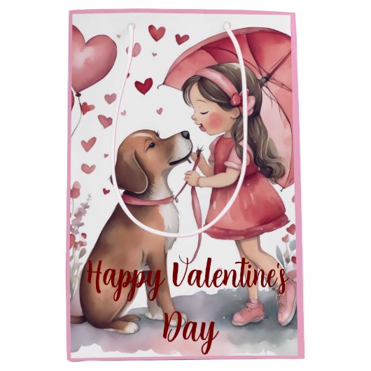 Love Enduring ミディアムペーパーバッグ (正面)