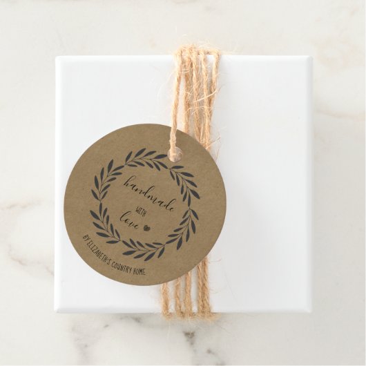 Love Etsyホームクラフタークラフトショーで手作り フェイバータグ (インサイチュ)